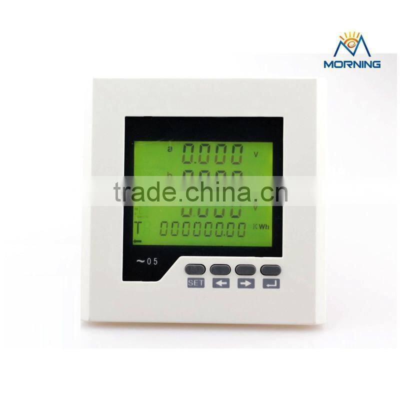 ME-3D2Y Frame Size120*120mm LCD Display Mini Digital Panel Meter, can measure voltage or ampere
