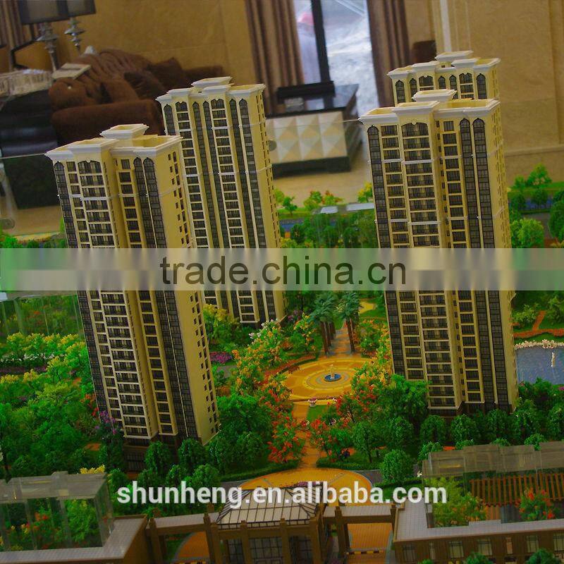 China supplier perfect plan residential architectural scale model maker