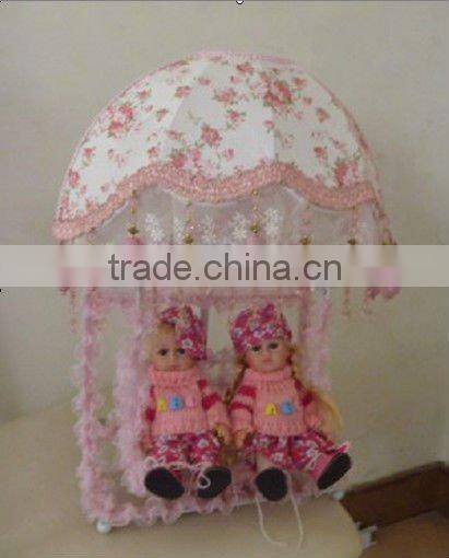 Crystal bead table lamp for Bedroom