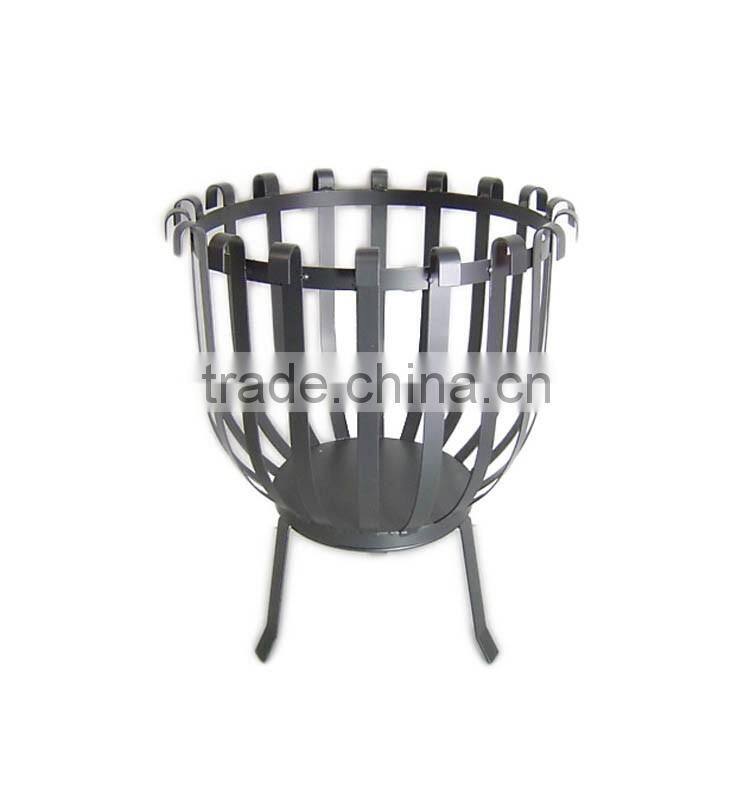 Antique cast iron fire tube boiler burner