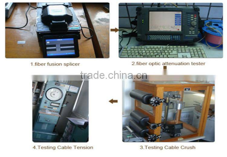 10 core single mode stranded GJBFJV FRP indoor Tight buffer fiber optical cable