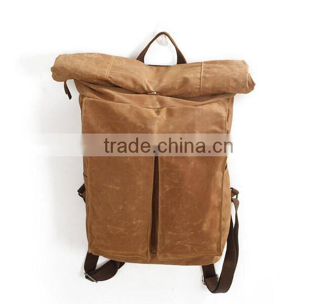 2016 New leather backpack bag