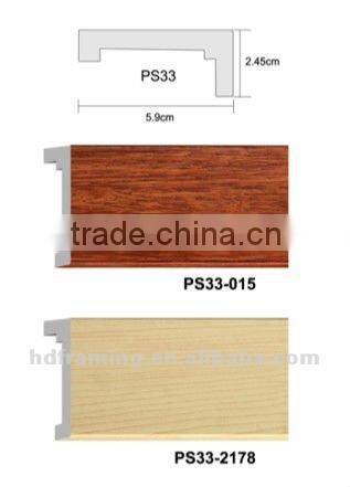 ps picture frame moulding/decorative picture frame moulding