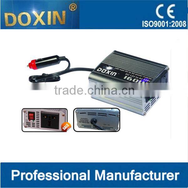 Modified sine wave 12V 220V auto power inverter 160W