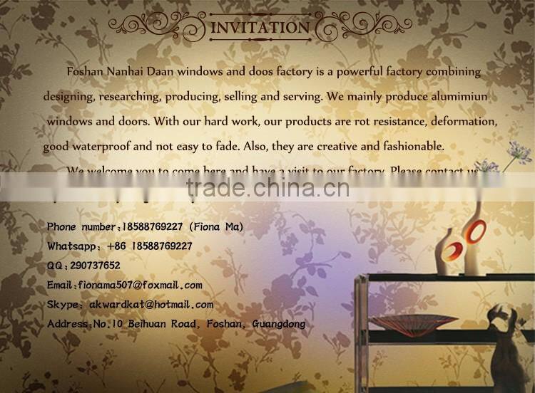 great quality meeting room aluminum round door with fixed glass panel