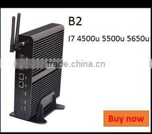 Cheapest mini pc 4K barebone i5 with Intel Core i5 4200U 1.6Ghz CPU Haswell Architecture SOC design aluminum chassis