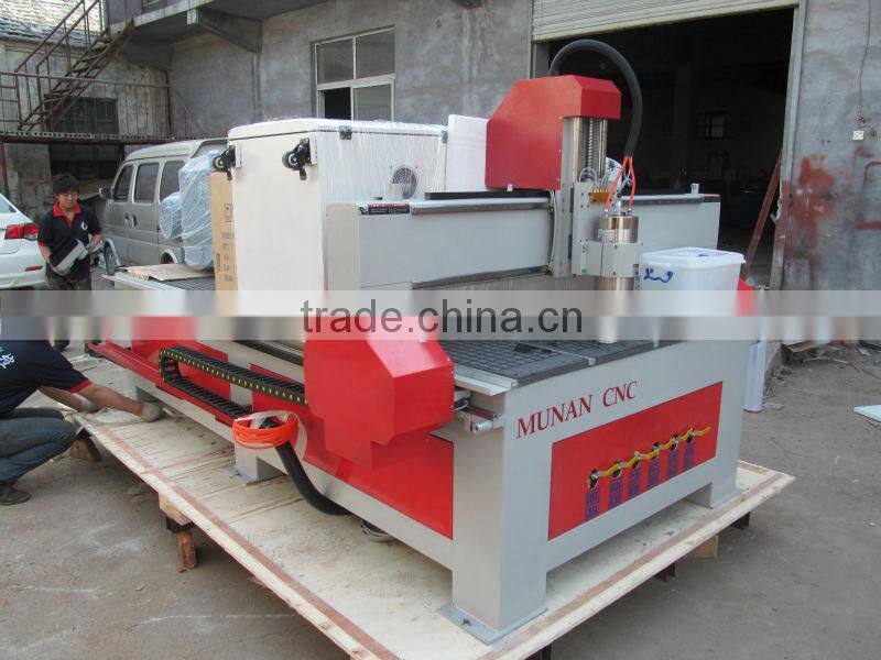 High effiency 3kw spindle motor linear guideway cnc router machine price usb control cnc wood carving machine