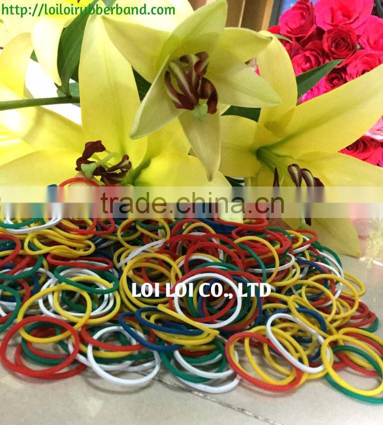 Green rubber band for Green onion - Tying vegetables and flowers rubber band