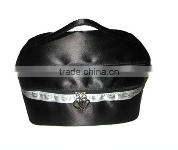 women travelling cosmetic bag personalized travel bag with mirror high quality toiletry bag