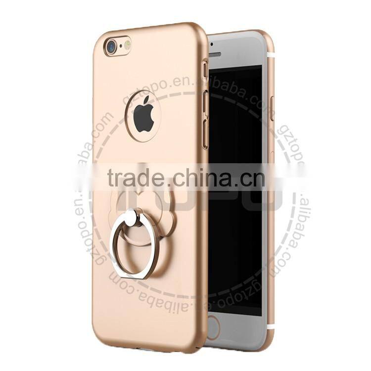 Monkey finger ring bracket originality desgin for iphone 6 6s plus Anti falling PC phone case