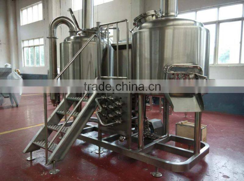 10000L 2000L Conical beer fermentation tank with dimple plate cooling