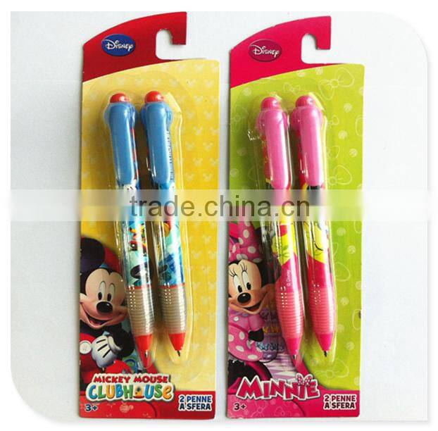 students school pen plastic cartoon ballpen manufacturer