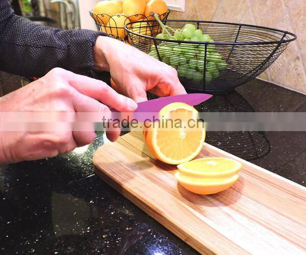 7 Piece Kitchen Knife Set - Color Coded Kitchen Knives with Soft-touch Handles