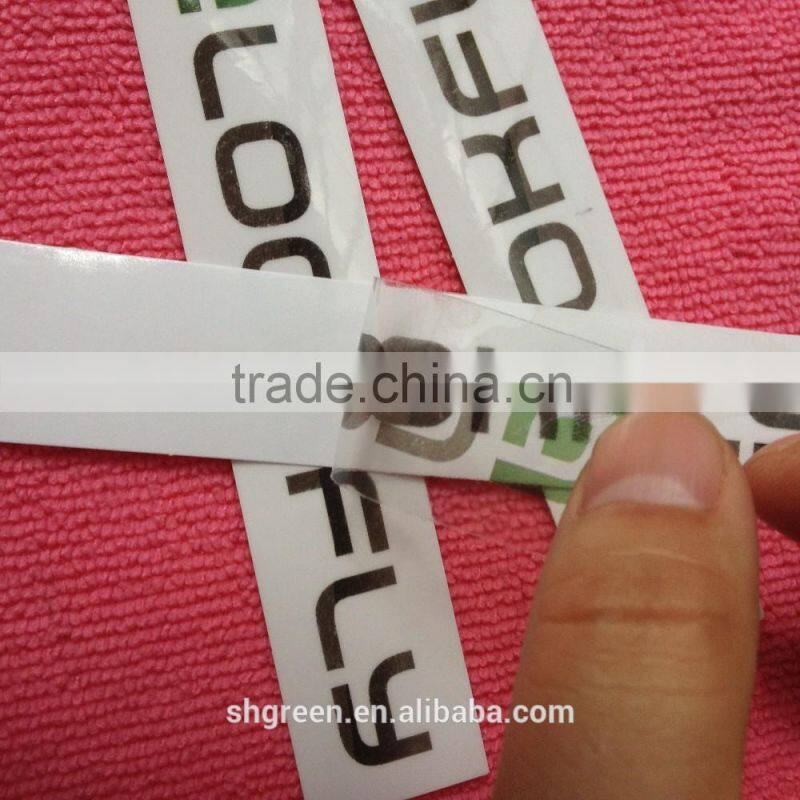 Beatiful girl eco-friendly vinyl sticker for food