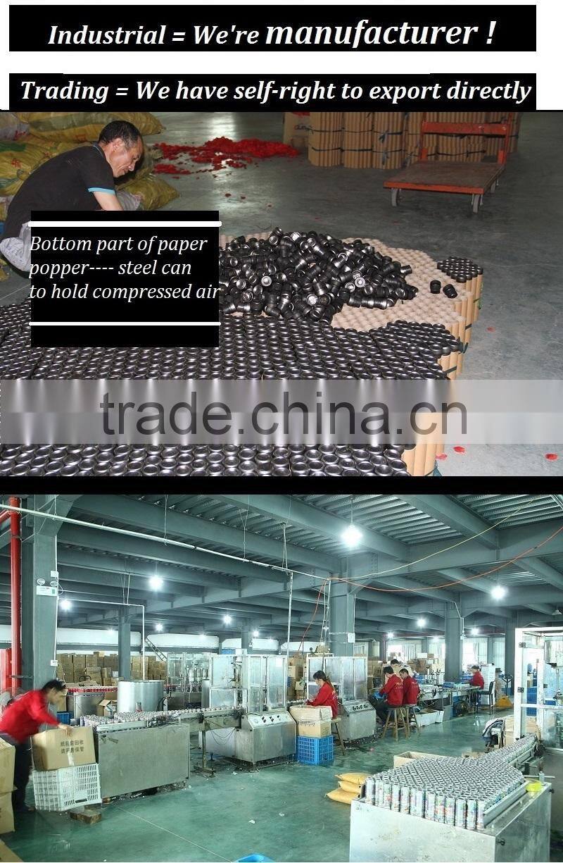 wedding party popper