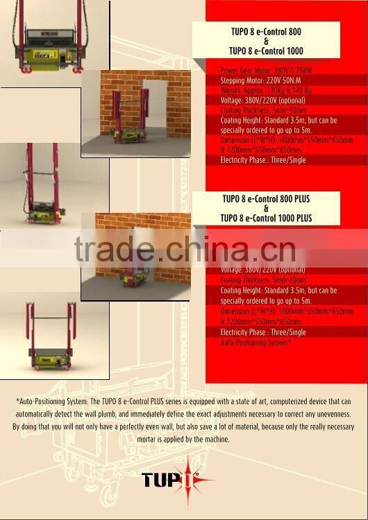 The China Newest construction machinery Auto Plastering and Rendering Machine/factory outlet