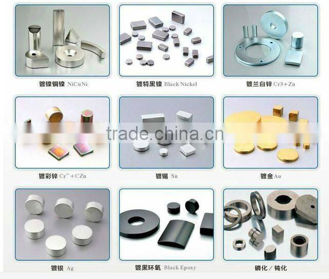 custom strong permanent neodymium hollow magnet