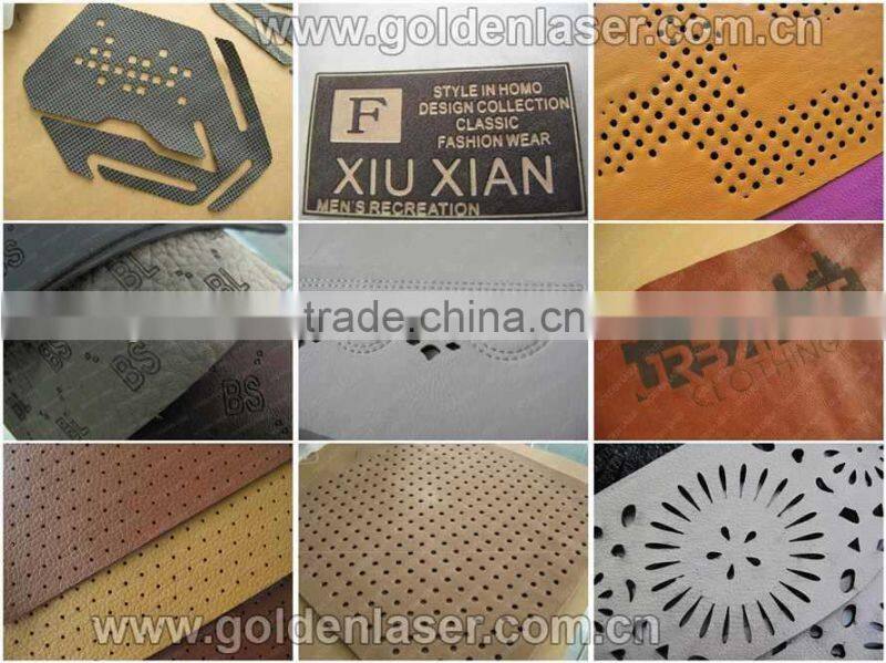 Synthetic PVC PU Leather Laser Cutting Machine Price