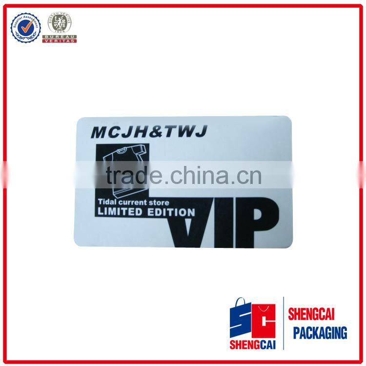 Eco-friendly Full color custom inkjet printable business pvc card/VIP card