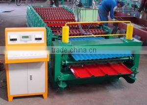 Hebei jinbaili double layer roof sheet roll forming machine for sale