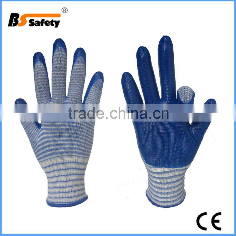 BSSAFETY white thin cheap en388 work gloves