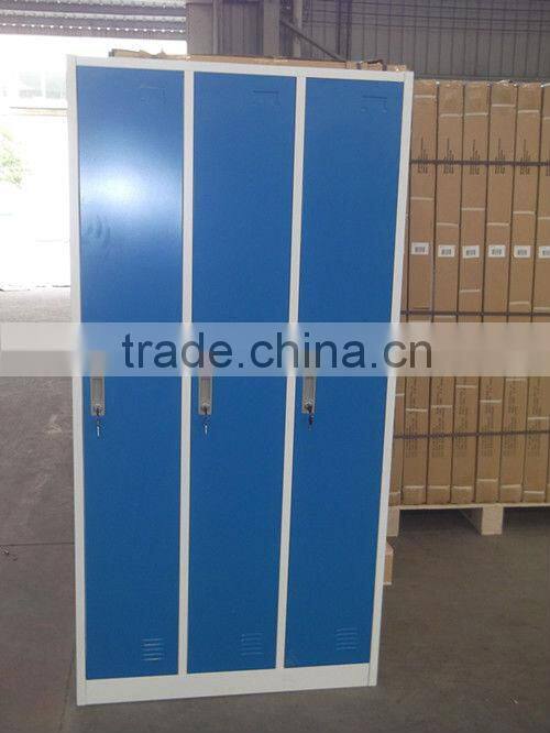 3 Door Steel Almirah Cabinet