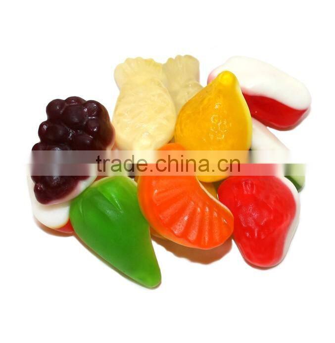 Wholesale Bulk Fruit Shape Halal Gummy Candy