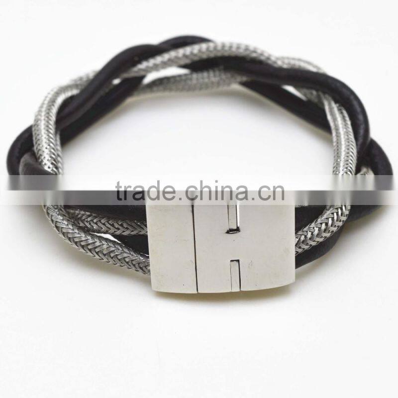 wire bracelets with magnet clasp for promotion