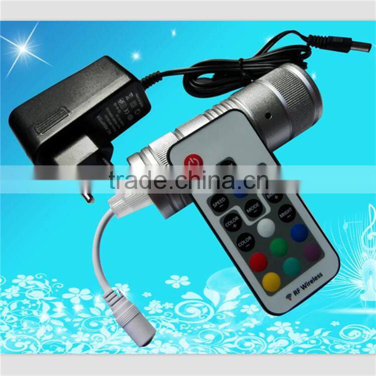 full color flashing mini fiber optic light engine