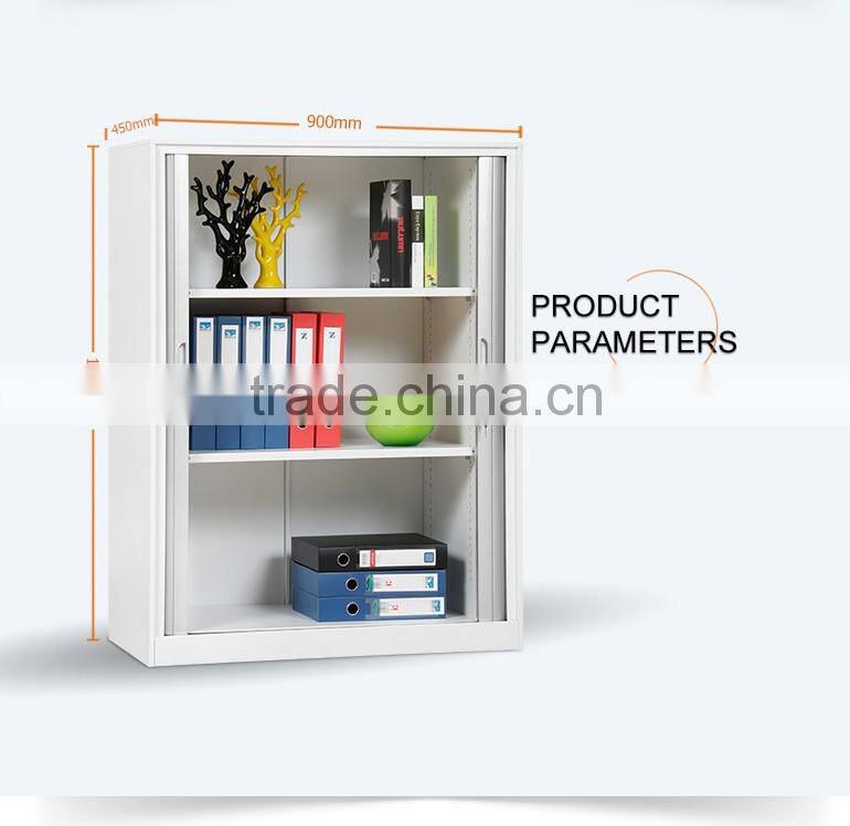 steel grey small roller shutter door storage filing cabinet