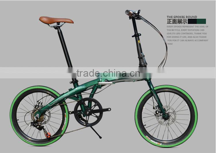 20 inch foldable bikelightweight aluminum alloy folding bike