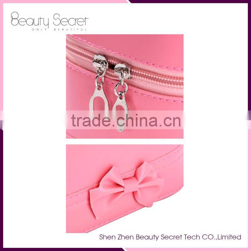 Organ Cosmetic Bag,Tavel Cute Bowknot Makeup Bag