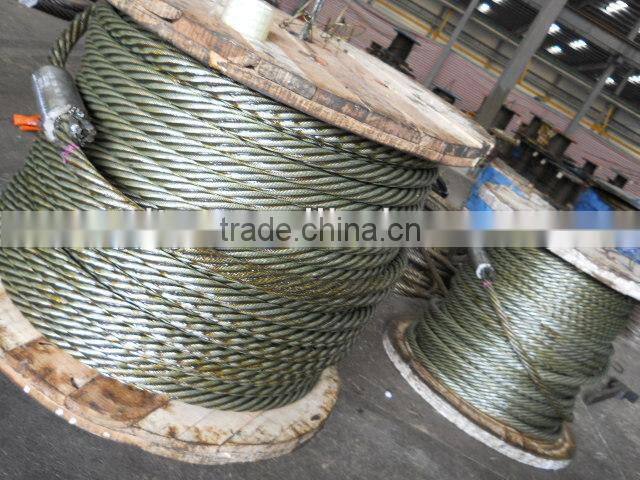 Steel Wire Rope 6x12+7fc china supplier