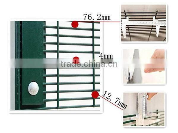 Anti-climb welded mesh fence,prison security fence prices