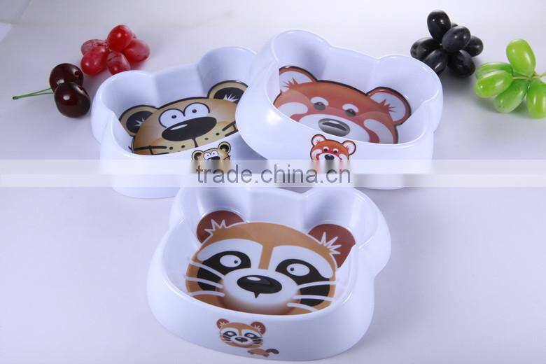 New design spray clear pet bowl cute hot sale dog bowl