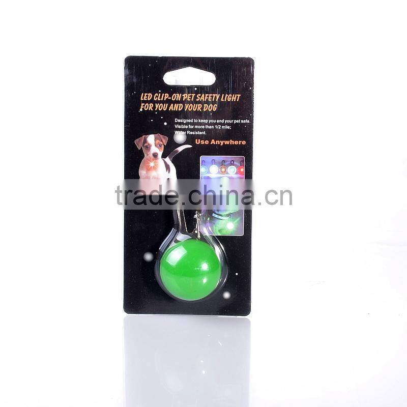 2015 new year led flash dog tag