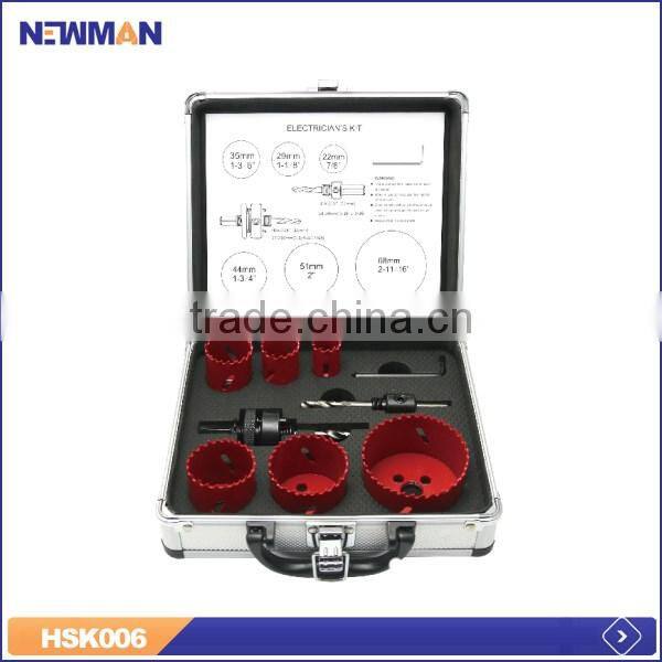 19mm-57mm 11pcs bi-metal hole saw