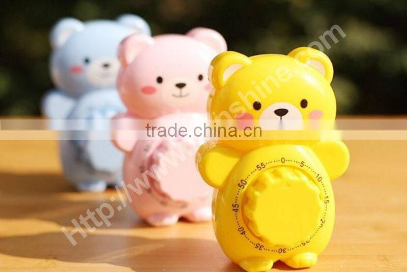 very cute bear shaped kitchen timer mechanism