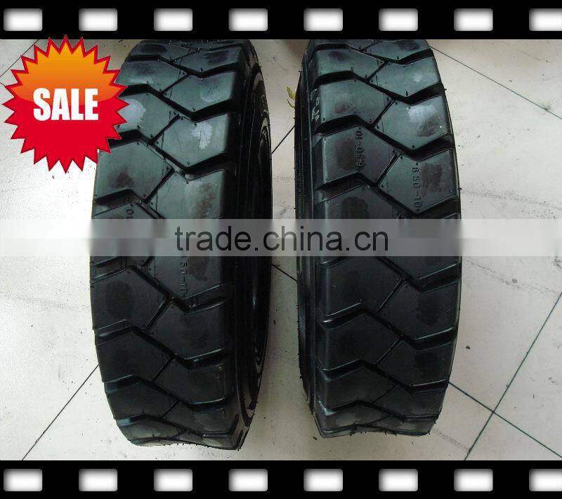 High quality solid forklift tire