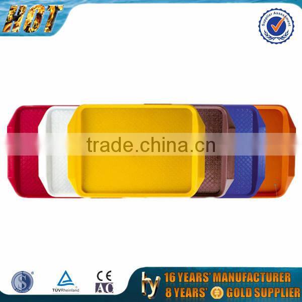 skidproof plastic serving tray for hotel