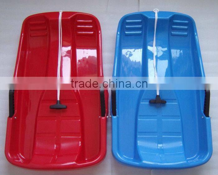 Plastic snow sledge
