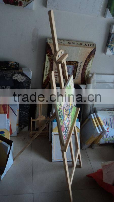 wood easel