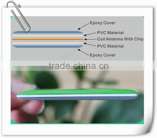 NDEF format NFC Crystal Epoxy tag