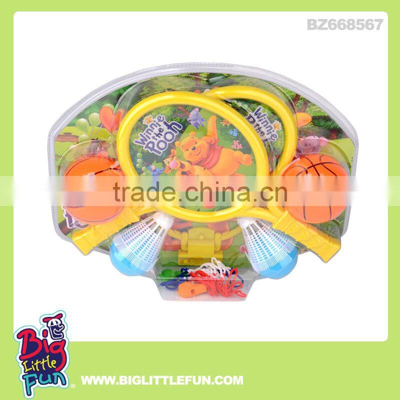 Basketball toys and racket toy, sport toys & games