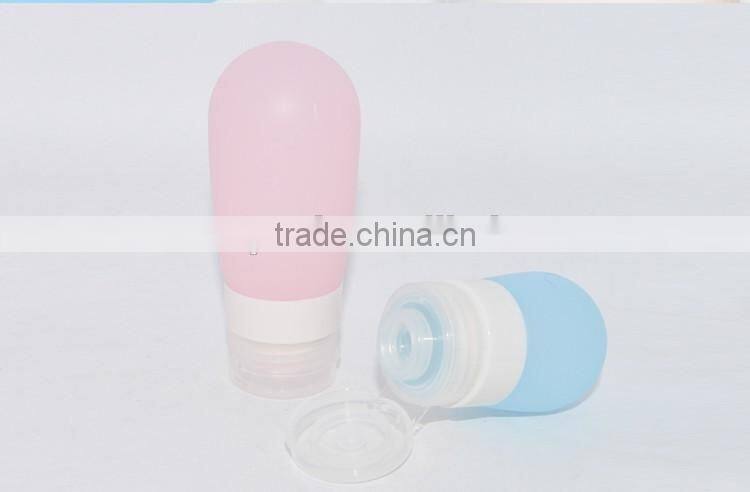 custom silicone cosmetic bottle for traveling use MP4405