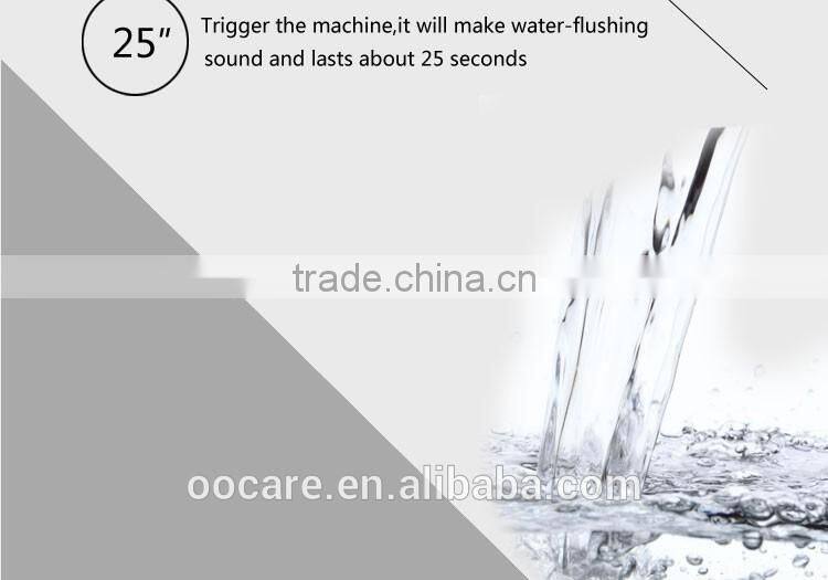 Toilet sound silencer