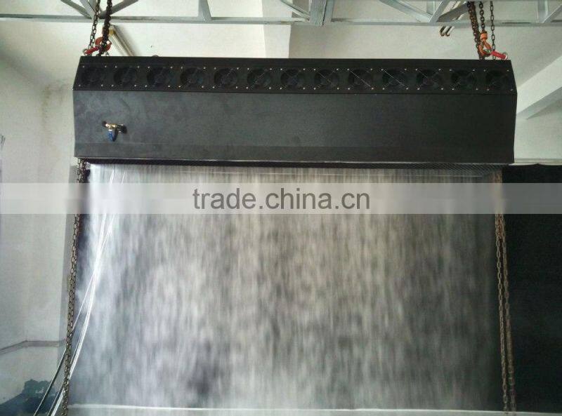 walk through fog screen/water screen/mist screen