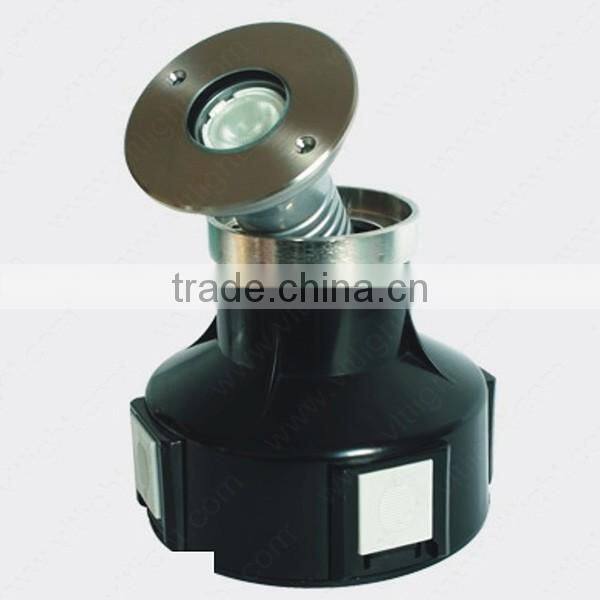 12v 1x3w China recessed led inground outdoor deck lighting