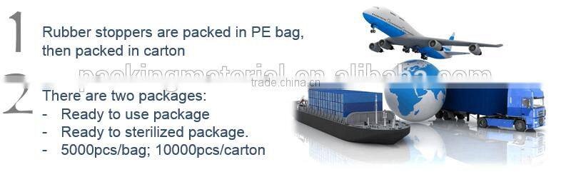 Butyl rubber stoppers for injection powder/medical rubber stopper