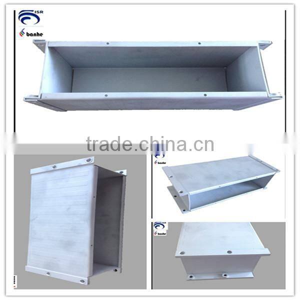 Aluminum transformer box precision made with sand blasting